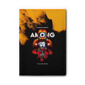 Обложка для автодокументов с принтом Among Us , натуральная кожа |  размер 19,9*13 см; внутри 4 больших “конверта” для документов и один маленький отдел — туда идеально встанут права | among us | impostor | sus | амонг ас | амонг ус | амонгас | амонгус | астронавт | белый | желтый | зеленый | игра | космонавт | космос | красный | оранжевый | предатель | призрак | самозванец | синий | среди нас