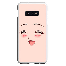 Чехол для Samsung S10E с принтом Сonfused anime face , Силикон | Область печати: задняя сторона чехла, без боковых панелей | angry | anime | art | big | eyes | face | girl | kawaii | manga | style | аниме | арт | глаза | девушка | кавай | лицо | манга | смущенная