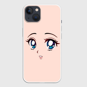 Чехол для iPhone 13 с принтом Surprised anime face ,  |  | Тематика изображения на принте: angry | anime | art | big | eyes | face | girl | kawaii | manga | style | surprised | аниме | арт | глаза | девушка | испуганная | кавай | лицо | манга | удивленная