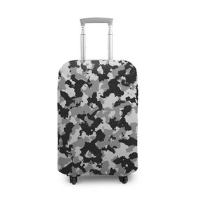Чехол для чемодана 3D с принтом Камуфляж flencktar , 86% полиэфир, 14% спандекс | двустороннее нанесение принта, прорези для ручек и колес | flencktar | армия | бундесвер | военные | камуфляж униформа | солдат | тарн | текстура | шаблон