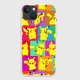 Чехол для iPhone 13 с принтом ПИКАЧУ ,  |  | pikachu | pokemon | pokemon go | pokemon going. | pokemons | детектив пикачу | пикачу | пикачу фильм | покемон | покемон го