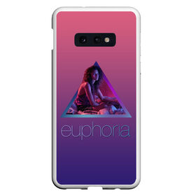 Чехол для Samsung S10E с принтом сериал Euphoria , Силикон | Область печати: задняя сторона чехла, без боковых панелей | Тематика изображения на принте: zendaya | зендея | ру беннетт | сериал euphoria | эйфория