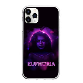 Чехол для iPhone 11 Pro Max матовый с принтом сериал Euphoria , Силикон |  | zendaya | зендея | ру беннетт | сериал euphoria | эйфория