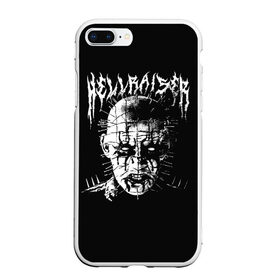 Чехол для iPhone 7Plus/8 Plus матовый с принтом Hellraiser , Силикон | Область печати: задняя сторона чехла, без боковых панелей | 666 | alien | astral | demon | ghost | halloween | hellraiser | horror | metall | monster | pinhead | астрал | восставший из ада | демон | метал | металл | монстр | пинхед | пинхэд | призрак | ужасы | хоррор | шкатулка