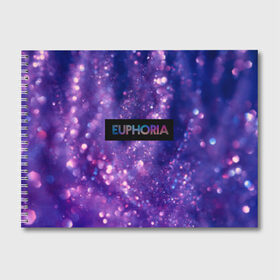 Альбом для рисования с принтом сериал Euphoria , 100% бумага
 | матовая бумага, плотность 200 мг. | Тематика изображения на принте: zendaya | зендея | ру беннетт | сериал euphoria | эйфория