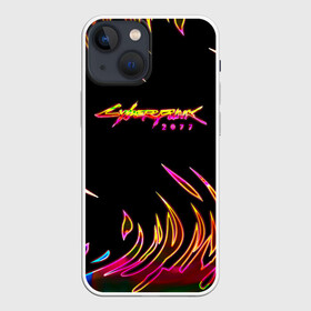 Чехол для iPhone 13 mini с принтом Cyberpunk 2077 ,  |  | cyberpunk | cyberpunk 2077 | cyberpunk samurai | game logo | keanu reeves | logo game | neon | samurai | киану ривз | кибер панк | киберпанк | киберпанк неоновый | киберпанк самурай | логотипы игр | найт сити | неон | самурай | фан