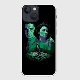 Чехол для iPhone 13 mini с принтом Твин пикс ,  |  | dale cooper | lora palmer | serial | twin peaks | дейл купер | лора палмер | сериал | твин пикс