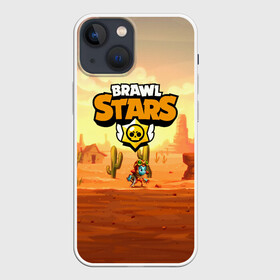 Чехол для iPhone 13 mini с принтом Brawl Stars ,  |  | brawl stars | crow | leon | mobile game | stars | бравл старс | ворон | леон | мобильные игры