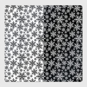 Магнитный плакат 3Х3 с принтом Снежинки , Полимерный материал с магнитным слоем | 9 деталей размером 9*9 см | merry christmas | дед мороз | ёлка | зима | мороз | новый год | подарок | праздник | рождество | с новым годом | санта клаус | снег | снеговик | снегурочка | снежинки | снежные узоры | узоры