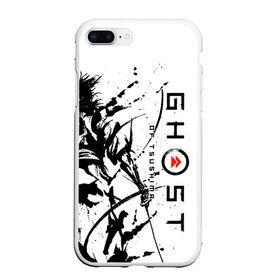 Чехол для iPhone 7Plus/8 Plus матовый с принтом Ghost of Tsushima , Силикон | Область печати: задняя сторона чехла, без боковых панелей | ghost of tsushima | samurai | игры | призрак цусимы | самурай | япония