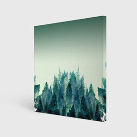 Холст квадратный с принтом акварельный лес градиент , 100% ПВХ |  | Тематика изображения на принте: акварель | горы | деревья | дымка | ели | лес | нрадиент | олень | отражение | природа | рисунок | силуэты