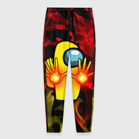 Мужские брюки 3D с принтом Маг огня 
