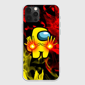 Чехол для iPhone 12 Pro Max с принтом Маг огня Among us , Силикон |  | among us | fiery | fire | impostor | mem | red | амонг ас | импостер | импостор | космический | красный огонь | мемы | огненный | огонь | персонажи игр | пламя | предатель | пришелец | самозванец | среди нас | стихия огня