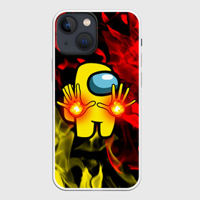 Чехол для iPhone 13 mini с принтом Маг огня 