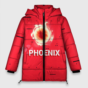 Женская зимняя куртка 3D с принтом Phoenix , верх — 100% полиэстер; подкладка — 100% полиэстер; утеплитель — 100% полиэстер | длина ниже бедра, силуэт Оверсайз. Есть воротник-стойка, отстегивающийся капюшон и ветрозащитная планка. 

Боковые карманы с листочкой на кнопках и внутренний карман на молнии | new year | phoenix | phoenix valorant | valorant | valorant новогодний | агент валорант. | агент феникс | валорант | валорант новогодний | валорант узор | валорант феникс | игрок феникс | нг | новый год | орнамент | паттерн