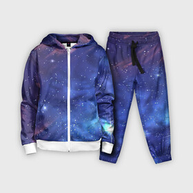 Детский костюм 3D с принтом Звёздное небо ,  |  | арт | звезда | звёзды | космос | небо | ночное небо | ночь | облако | рисунок | сияние | туманность | яркие цвета
