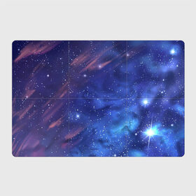 Магнитный плакат 3Х2 с принтом Звёздное небо , Полимерный материал с магнитным слоем | 6 деталей размером 9*9 см | арт | звезда | звёзды | космос | небо | ночное небо | ночь | облако | рисунок | сияние | туманность | яркие цвета