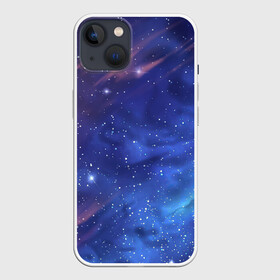 Чехол для iPhone 13 с принтом Звёздное небо ,  |  | арт | звезда | звёзды | космос | небо | ночное небо | ночь | облако | рисунок | сияние | туманность | яркие цвета