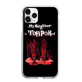 Чехол для iPhone 11 Pro Max матовый с принтом Мой сосед в торпоре , Силикон |  | my neighbor is totoro | torpor | totoro | vampires the masquerade | vtm | wod | world of darkness | вампир | вампиры | миадзаки | миядзаки | мой сосед тоторо | торпор | тоторо | фанарт | шутка | юмор