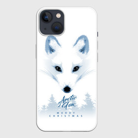 Чехол для iPhone 13 с принтом Полярная Лиса ,  |  | 2021 | 21 | 2k21 | 2к21 | chrystmas | fox | marry | new | santa | snow | xmas | year | год | годом | елки | клаус | лес | лис | лиса | лисица | мороз | настроение | новогоднее | новогоднему | новогодний | новый | новым | песец | по