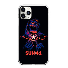 Чехол для iPhone 11 Pro матовый с принтом Sum 41 , Силикон |  | metall | music | punk | rock | sum 41 | альтернатива | метал | музло | музыка | панк | рок | сам 41