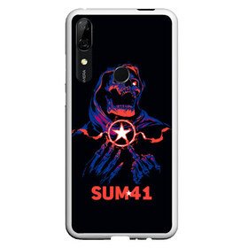 Чехол для Honor P Smart Z с принтом Sum 41 , Силикон | Область печати: задняя сторона чехла, без боковых панелей | metall | music | punk | rock | sum 41 | альтернатива | метал | музло | музыка | панк | рок | сам 41