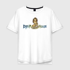 Мужская футболка хлопок Oversize с принтом Никита Мимимишка DREAMTEAM , 100% хлопок | свободный крой, круглый ворот, “спинка” длиннее передней части | dreamteam | dreamteamhouse | tiktok | блогер | дримтим | мимимишка | никитамимимишка | тикток