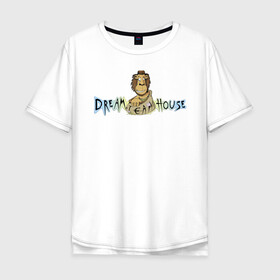 Мужская футболка хлопок Oversize с принтом Никита Мимимишка DREAMTEAM , 100% хлопок | свободный крой, круглый ворот, “спинка” длиннее передней части | dreamteam | dreamteamhouse | tiktok | блогер | дримтим | мимимишка | никита мимимишка | тикток