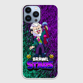 Чехол для iPhone 13 Pro Max с принтом Brawl Stars Byron ,  |  | brawl stars | byron | byron brawl stars | crow | edgar | kolett | leon | sandy | spike | sprout | surge | байрон | биби | боец | бравл старс | бравлер | вольт | герои | девочкам | детям | колетт | леон | логотипы игр | мальчикам | перс