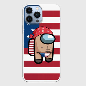 Чехол для iPhone 13 Pro Max с принтом Among Us American Boy (Z) ,  |  | Тематика изображения на принте: american | american boy | among us | among us 2 | amongus | impostor | innersloth | medbay | sus | usa | аманг ас | амонгас | амонгус | импостор | предатель | самозванец | среди нас