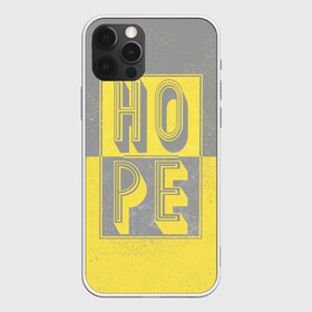 Чехол для iPhone 12 Pro Max с принтом Ultimate Hope , Силикон |  | Тематика изображения на принте: 2021 | hope | pantone | винтаж | надежда | цвет года