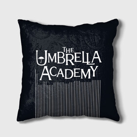 Подушка 3D с принтом Umbrella Academy , наволочка – 100% полиэстер, наполнитель – холлофайбер (легкий наполнитель, не вызывает аллергию). | состоит из подушки и наволочки. Наволочка на молнии, легко снимается для стирки | Тематика изображения на принте: 5 | academy umbrella | cha cha | diego | hazel | klaus | vanya | академия амбрелла | ваня харгривз | диего | пятый | харгривз | хейзел | хейзел и чача | чача