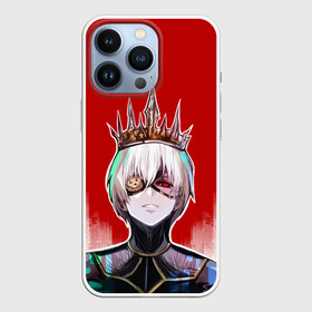 Чехол для iPhone 13 Pro с принтом Ken King ,  |  | Тематика изображения на принте: anime | ghoul | juzo | kaneki | kaneki ken | ken | suzuya | tokyo | tokyo ghoul | аниме | гуль | джузо | джузо сузуя | канеки | кен | кен канеки | рей | сейдо | сузуя | токийский гуль | япония