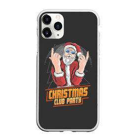 Чехол для iPhone 11 Pro Max матовый с принтом Christmas Club Party , Силикон |  | Тематика изображения на принте: christmas | merry christmas | дед мороз | ёлка | зима | мороз | новый год | подарок | праздник | рождество | с новым годом | санта клаус | снегурочка | снежинки