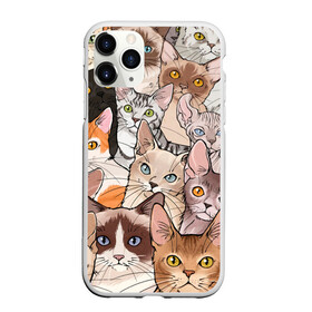 Чехол для iPhone 11 Pro Max матовый с принтом Котики , Силикон |  | cat | cats | cosmos | kitten | mem | memes | rose | roses | глаза | глазки | киска | космос | кот | котёнок | котик | котики | котэ | котята | кошак | кошка | кошки | красивая | мем | мемчики | милая | прикольная | розы | светлая