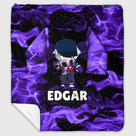 Плед с рукавами с принтом BRAWL STARS EDGAR , 100% полиэстер | Закругленные углы, все края обработаны. Ткань не мнется и не растягивается. Размер 170*145 | Тематика изображения на принте: 8 bit | 8 бит | brawl | brawl stars | crow | edgar | leon | stars | бравл | бравл старс | браво старс | едгар | игра | компьютерная | леон | огонь | онлайн | старс | эдгар