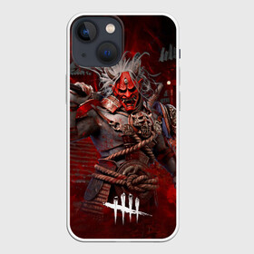 Чехол для iPhone 13 mini с принтом Dead by daylight ,  |  | dbd | demon | demon gate | devil | ogre | oni | бес | дбд | демон | они | японский демон