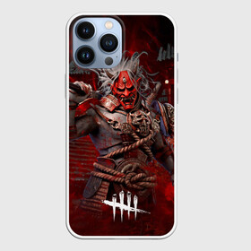 Чехол для iPhone 13 Pro Max с принтом Dead by daylight ,  |  | Тематика изображения на принте: dbd | demon | demon gate | devil | ogre | oni | бес | дбд | демон | они | японский демон