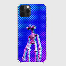 Чехол для iPhone 12 Pro Max с принтом Siren Head - Helloween , Силикон |  | glitch | glitch siren head | rgb | siren head | sirena | глитч | глич | ретро | сирейноголовый | сирена | сиреноголовый