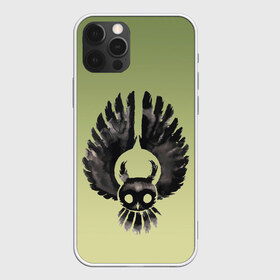 Чехол для iPhone 12 Pro Max с принтом чернильная сова силуэт , Силикон |  | акварель | внутренний дух | животное | зверь | крылья | образ | полет | природа | птица | свобода | силуэт | сова | темный | череп | чернила | чернильная