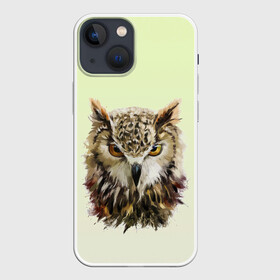 Чехол для iPhone 13 mini с принтом арт сова яркая ,  |  | акварель | вектор | внутренний дух | животное | зверь | крылья | образ | полет | природа | птица | рисунок | свобода | силуэт | сова | темный | филин | яркая
