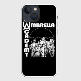 Чехол для iPhone 13 mini с принтом umbrella academy ,  |  | academy | umbrella | umbrella academy | адам годли | академия | академия амбрелла | амбрелла | дэвид кастанеда | колм фиори | кэмерон бриттон | мэри джей блайдж
джон магаро | роберт шиэн | том хоппер | эллиот пейдж