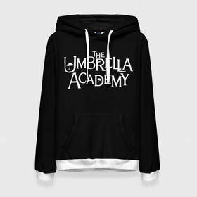 Женская толстовка 3D с принтом umbrella academy , 100% полиэстер  | двухслойный капюшон со шнурком для регулировки, мягкие манжеты на рукавах и по низу толстовки, спереди карман-кенгуру с мягким внутренним слоем. | academy | umbrella | umbrella academy | адам годли | академия | академия амбрелла | амбрелла | дэвид кастанеда | колм фиори | кэмерон бриттон | мэри джей блайдж
джон магаро | роберт шиэн | том хоппер | эллиот пейдж