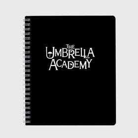 Тетрадь с принтом umbrella academy , 100% бумага | 48 листов, плотность листов — 60 г/м2, плотность картонной обложки — 250 г/м2. Листы скреплены сбоку удобной пружинной спиралью. Уголки страниц и обложки скругленные. Цвет линий — светло-серый
 | academy | umbrella | umbrella academy | адам годли | академия | академия амбрелла | амбрелла | дэвид кастанеда | колм фиори | кэмерон бриттон | мэри джей блайдж
джон магаро | роберт шиэн | том хоппер | эллиот пейдж