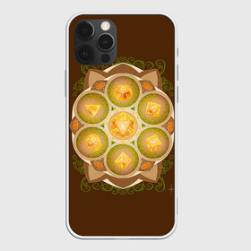 Чехол для iPhone 12 Pro Max с принтом DnD Dices - Pumpkin , Силикон |  | Тематика изображения на принте: dices | dnd | dungeons dragons | pumpkin | днд | игра | кубик | тыква