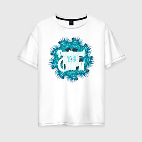 Женская футболка хлопок Oversize с принтом Гуру программирования , 100% хлопок | свободный крой, круглый ворот, спущенный рукав, длина до линии бедер
 | гуру | подарки | программирование