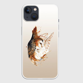 Чехол для iPhone 13 с принтом летящая сова рисунок ,  |  | Тематика изображения на принте: акварель | акварельный | арт | брызги | градиент | животные | звери | краска | крылья | момент | полет | потеки | рисунок | скетч | сова | филин