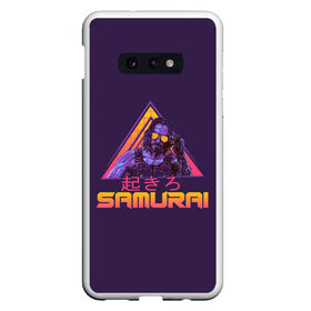 Чехол для Samsung S10E с принтом Сyberpunk 2077 SAMURAI , Силикон | Область печати: задняя сторона чехла, без боковых панелей | Тематика изображения на принте: 2077 | cyberpunk | cyberpunk 2077 | neon | samurai | джонни сильверхенд | киану ривз | киберпанк | киберпанк 2077 | неон | самурай