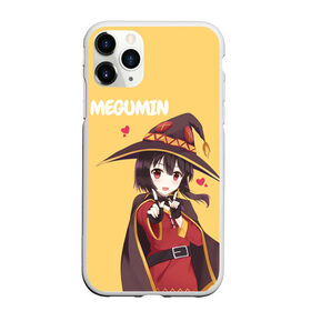 Чехол для iPhone 11 Pro матовый с принтом Megumin , Силикон |  | Тематика изображения на принте: aqua | darkness | kazuma | kono subarashii | konosuba | megumin | аква | богиня благословляет этот прекрасный мир | даркнес | даркнесс | казума | коносуба | мегумин | юн юн