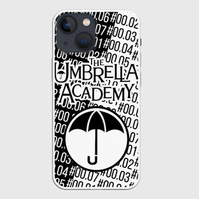 Чехол для iPhone 13 mini с принтом АКАДЕМИЯ АМБРЕЛЛА ,  |  | netflix | the umbrella academy | академия амбрелла | вампир академия | лютер. | сериал нетфликс | элен пейдж